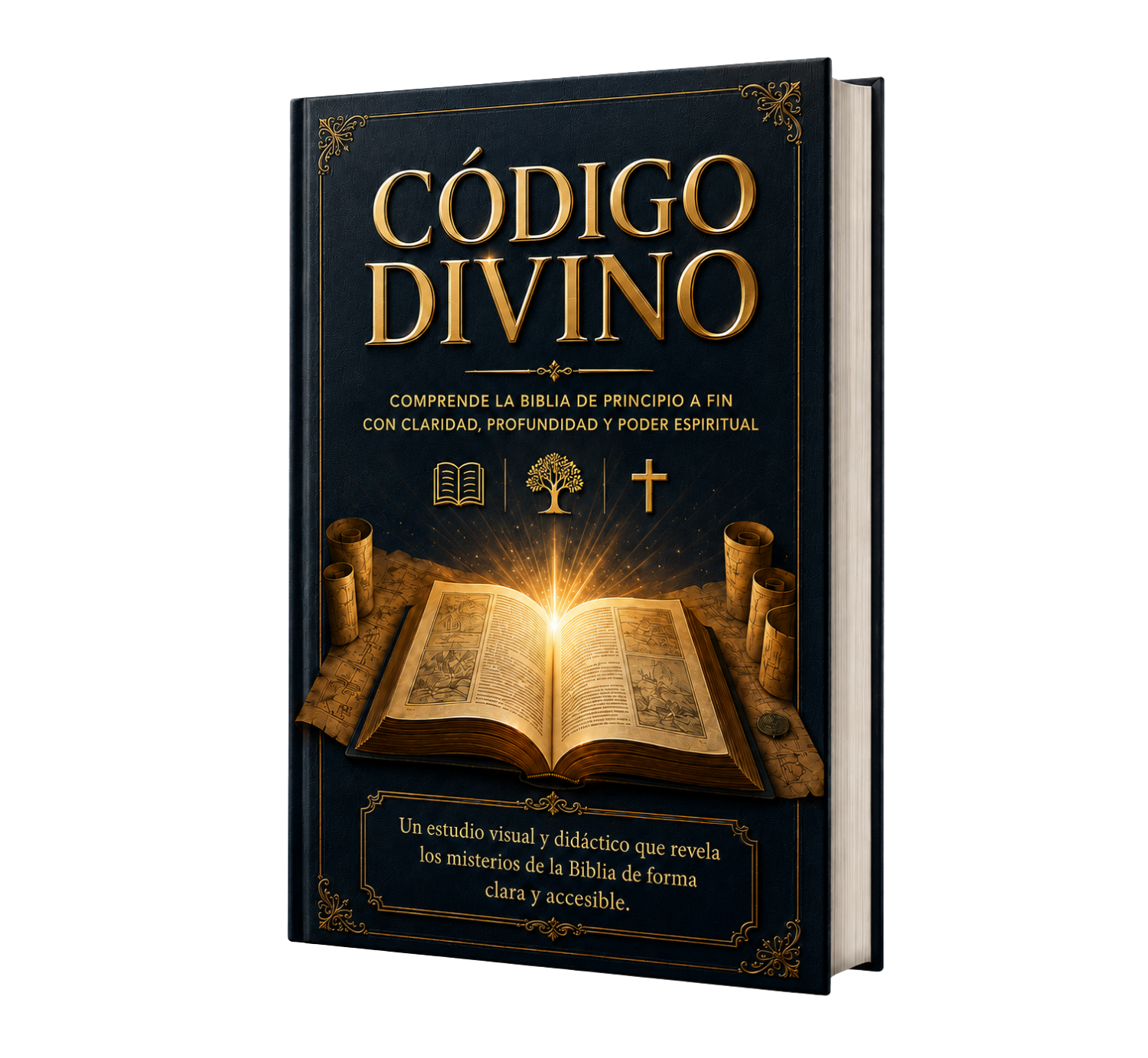 Portada del libro digital Código Divino